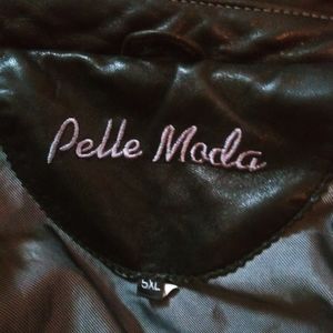 Pele Moda men's leather jacket